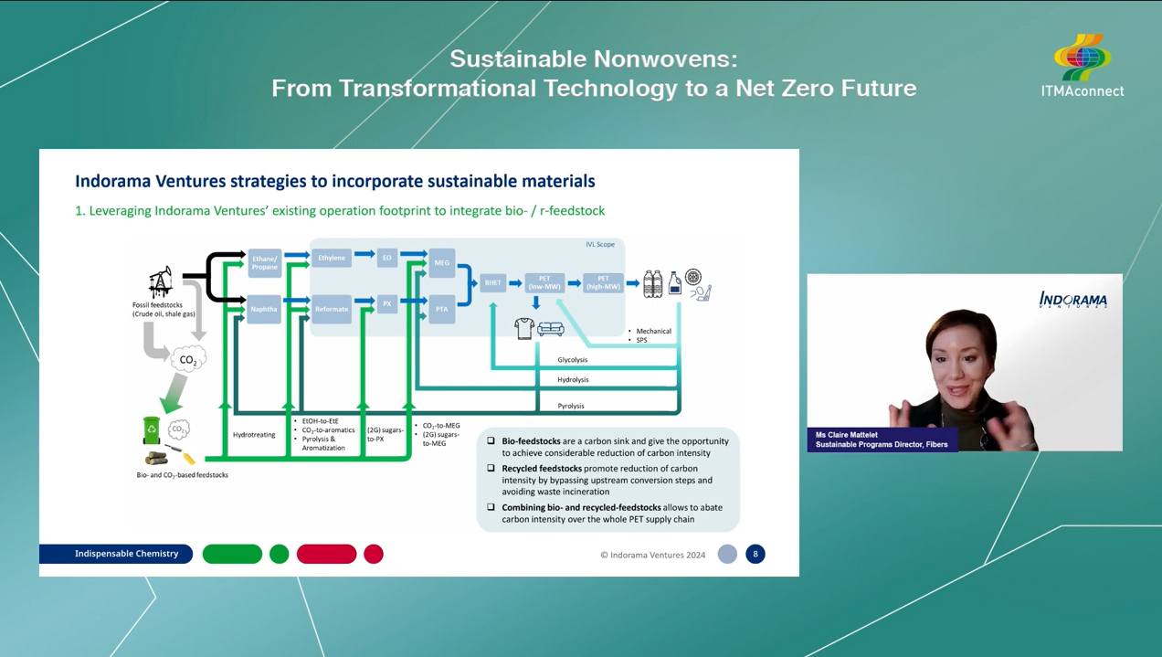 Indorama is looking to leverage existing assets to maximise recycled and biobased materials wherever it can. © Indorama